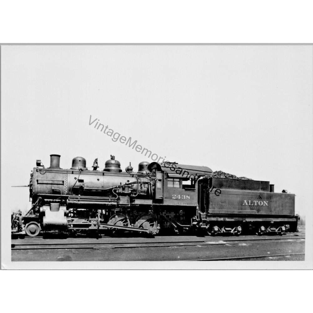 VTG The Alton Railroad Company 2438 Steam Locomotive "The Only Way" T2-5
